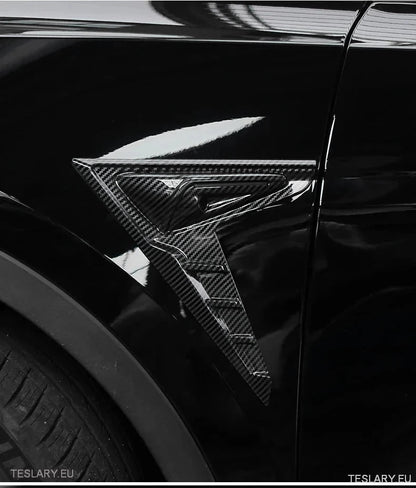 Tesla 3/Y Side Camera Thunder Wing Blade Design - TESLARY Tesla Shop Accessories Europe Nederlands Ireland Deutschland Espana Alicante France Italia