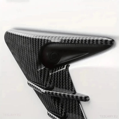 Tesla 3/Y Side Camera Thunder Wing Blade Design - TESLARY Tesla Shop Accessories Europe Nederlands Ireland Deutschland Espana Alicante France Italia