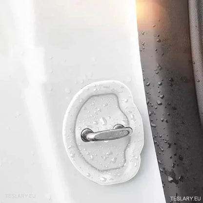 Tesla 3/Y Silicon Door Protectors ( White ) - TESLARY Tesla Shop Accessories Europe Nederlands Ireland Deutschland Espana Alicante France Italia