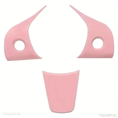 Tesla 3/Y Steering Wheel Upgrade Cover in Black Carbon or White - TESLARY Tesla Shop Accessories Europe Nederlands Ireland Deutschland Espana Alicante France Italia