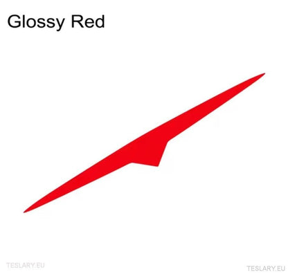 Tesla 3/Y Vinyl Front Grill Sticker in Black , Red & Carbon Fiber - TESLARY Tesla Shop Accessories Europe Nederlands Dublin Cork Ireland Deutschland Espana Alicante France Italia