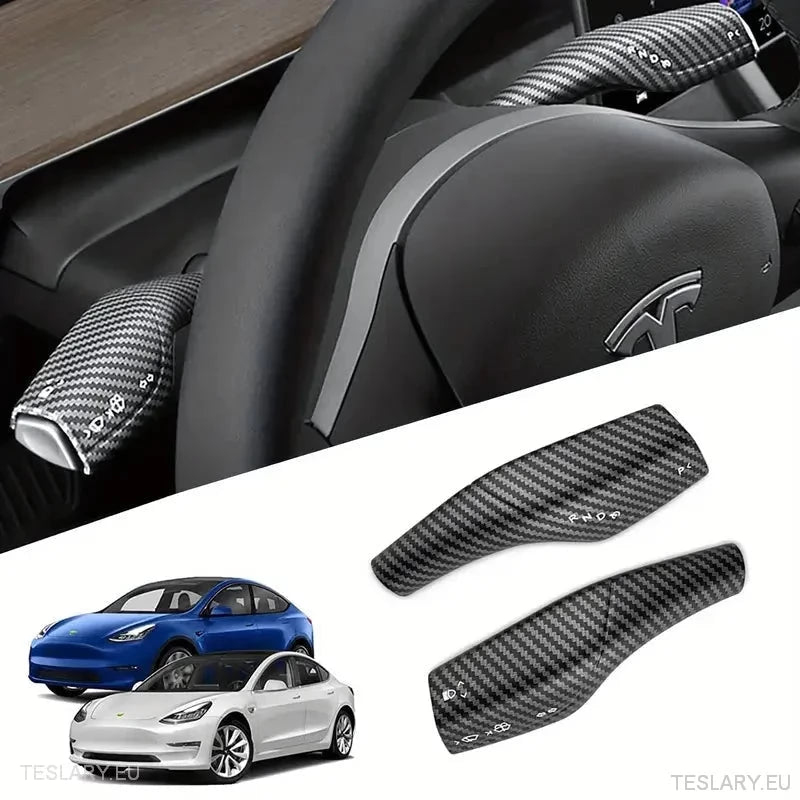 Tesla 3/Y Wiper & Gear Change Stalks - TESLARY Tesla Shop Accessories Europe Nederlands Ireland Deutschland Espana Alicante France Italia