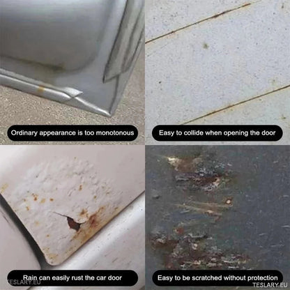 Tesla Car Door Silicone Protective Corner Cover with Logo - TESLARY Tesla Shop Accessories Europe Nederlands Ireland Deutschland Espana Alicante France Italia