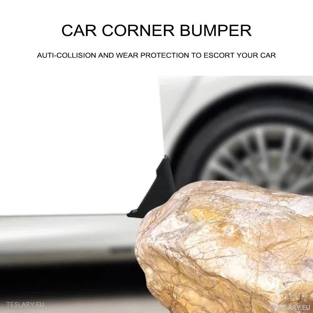 Tesla Car Door Silicone Protective Corner Cover with Logo - TESLARY Tesla Shop Accessories Europe Nederlands Ireland Deutschland Espana Alicante France Italia