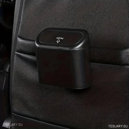 Tesla Car Mini Bin with Spring Lid and 30 Bags - TESLARY Tesla Shop Accessories Europe Nederlands Ireland Deutschland Espana Alicante France Italia