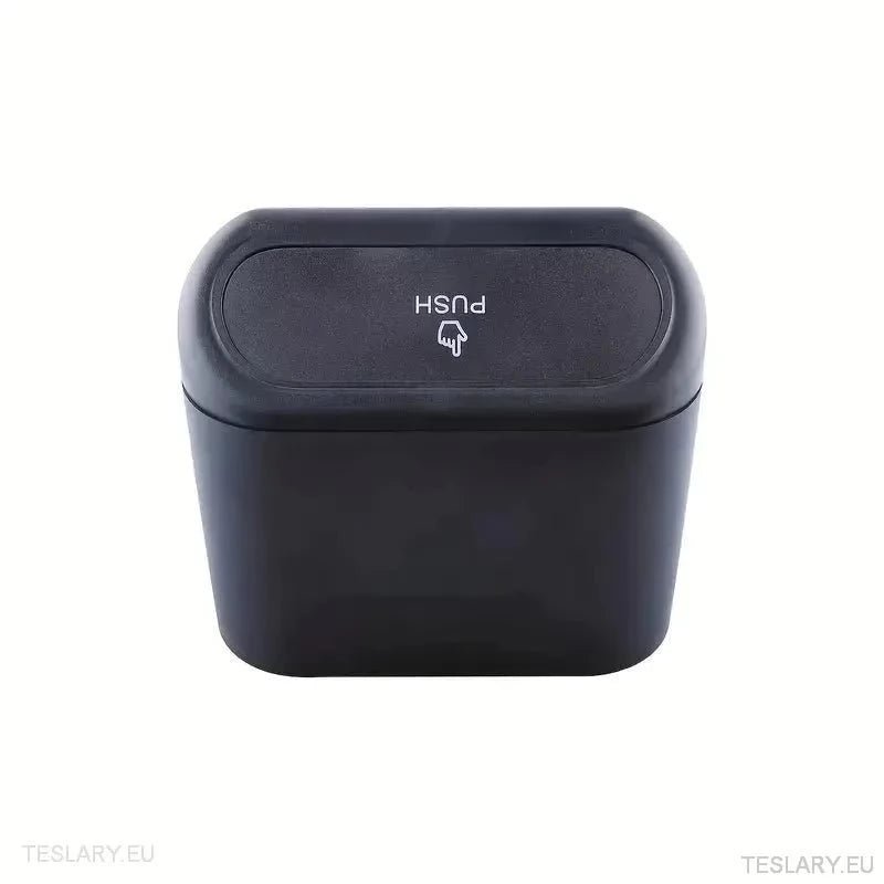 Tesla Car Mini Bin with Spring Lid and 30 Bags - TESLARY Tesla Shop Accessories Europe Nederlands Ireland Deutschland Espana Alicante France Italia