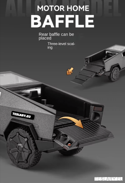 TESLA Cybertruck, Camping RVs,and Off - Road Vehicle 1:32 Scale Model - TESLARY Tesla Shop Accessories Europe Nederlands Dublin Cork Ireland Deutschland Espana Alicante France Italia