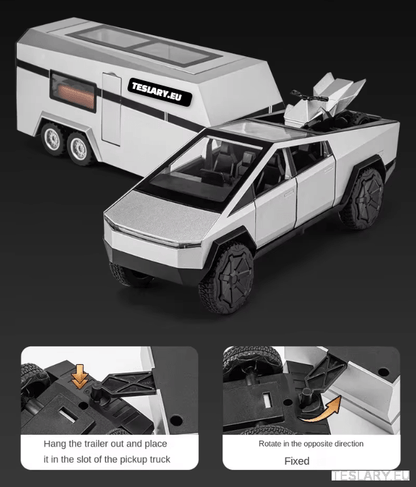 TESLA Cybertruck, Camping RVs,and Off - Road Vehicle 1:32 Scale Model - TESLARY Tesla Shop Accessories Europe Nederlands Dublin Cork Ireland Deutschland Espana Alicante France Italia