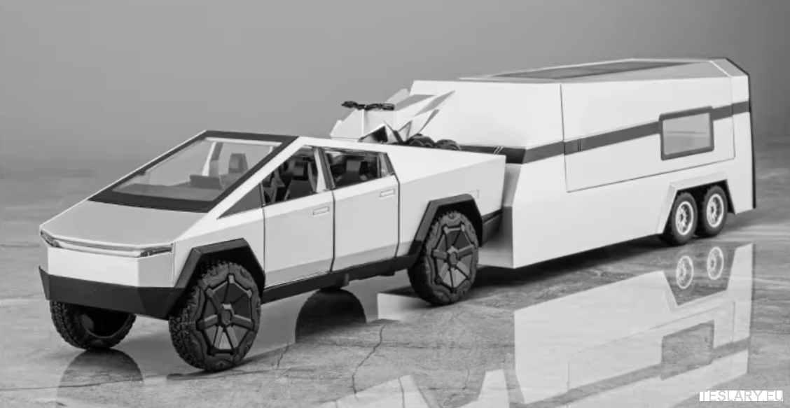 TESLA Cybertruck, Camping RVs,and Off - Road Vehicle 1:32 Scale Model - TESLARY Tesla Shop Accessories Europe Nederlands Dublin Cork Ireland Deutschland Espana Alicante France Italia