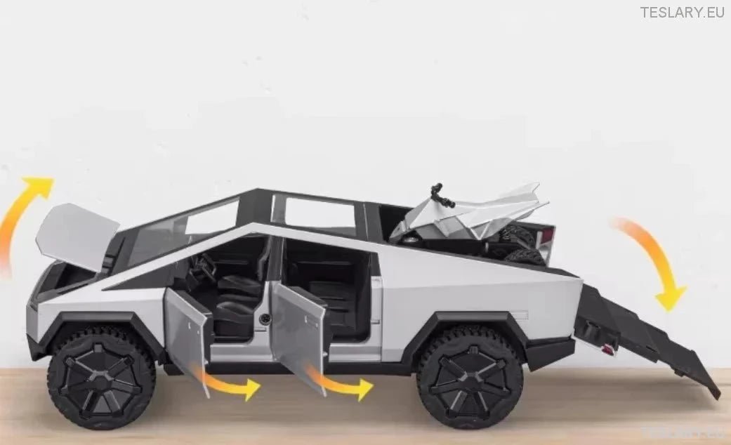 Tesla Cybertruck Model Car 1:24 Unofficial Version - TESLARY Tesla Shop Accessories Europe Nederlands Ireland Deutschland Espana Alicante France Italia