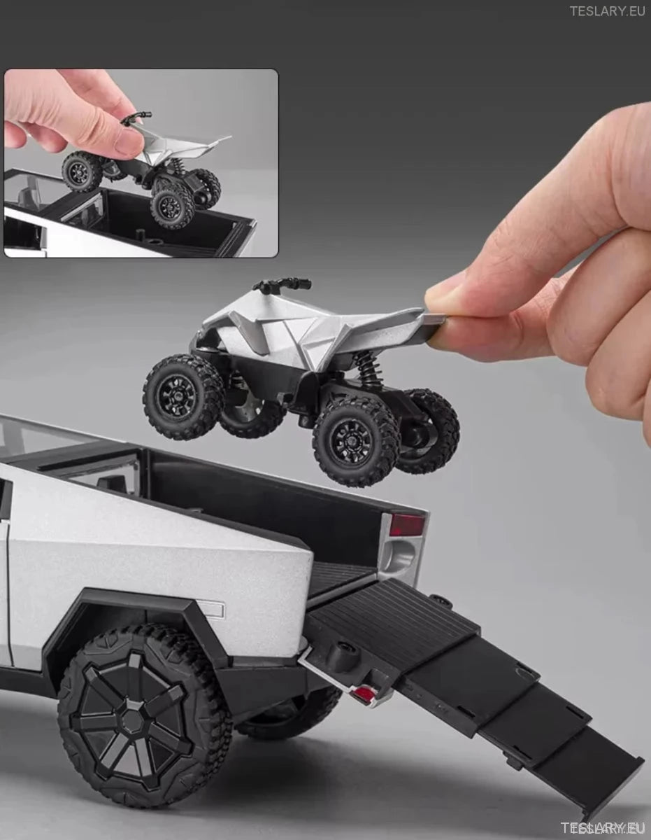 Tesla Cybertruck Model Car 1:24 Unofficial Version - TESLARY Tesla Shop Accessories Europe Nederlands Ireland Deutschland Espana Alicante France Italia