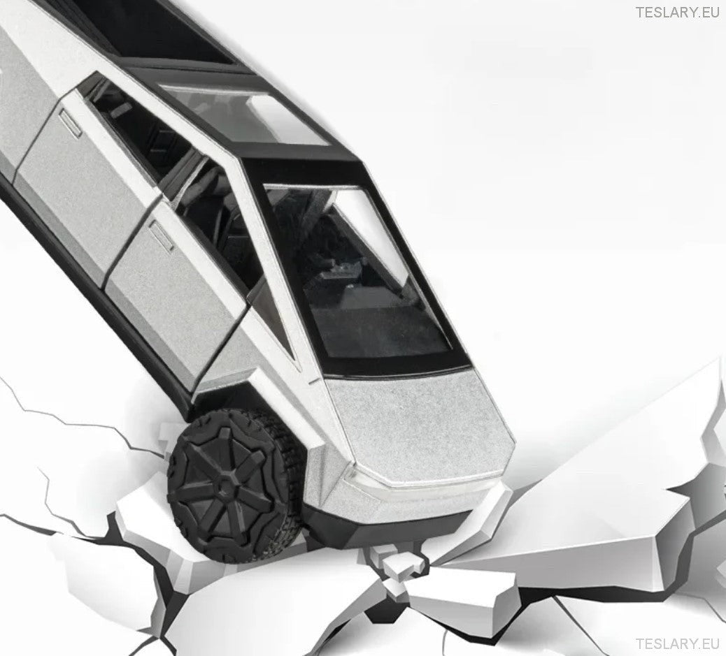 Tesla Cybertruck Model Car 1:36 Unofficial Version - TESLARY Tesla Shop Accessories Europe Nederlands Dublin Cork Ireland Deutschland Espana Alicante France Italia