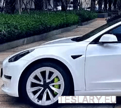Tesla Model 3 18" Full Rim Silver & Black Sport Style Wheel Covers - TESLARY Tesla Shop Accessories Europe Nederlands Dublin Cork Ireland Deutschland Espana Alicante France Italia