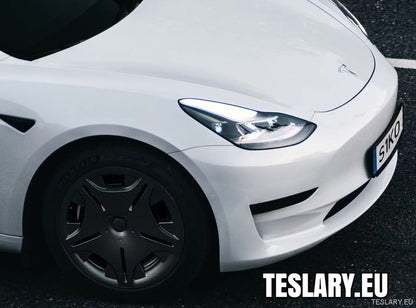 Tesla Model 3 18" UNIQUE S22 Maybach Style Wheel Covers - TESLARY Tesla Shop Accessories Europe Nederlands Ireland Deutschland Espana Alicante France Italia
