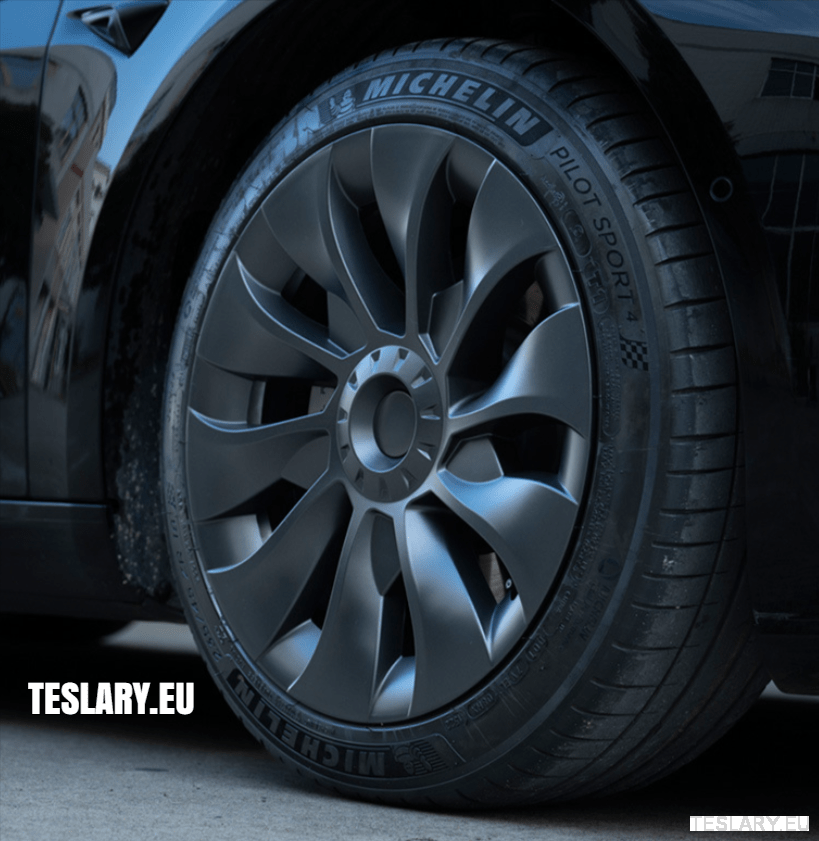 Tesla Model 3 18" UNIQUE S23 Performance - Gun Metal Grey - TESLARY Tesla Shop Accessories Europe Nederlands Dublin Cork Ireland Deutschland Espana Alicante France Italia