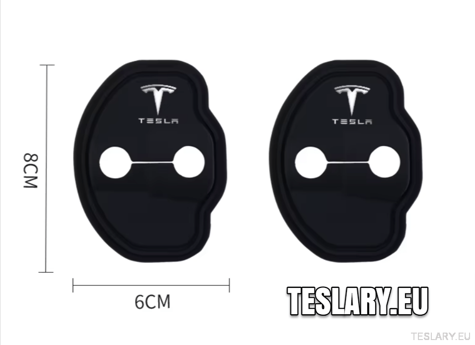 Tesla Model 3 / 3+ Highland & Y Silicone Door Lock Protector with Logo - TESLARY Tesla Shop Accessories Europe Nederlands Dublin Cork Ireland Deutschland Espana Alicante France Italia