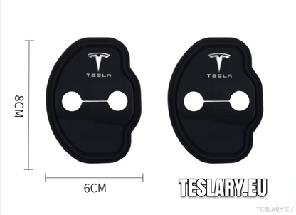 Tesla Model 3 / 3+ Highland & Y Silicone Door Lock Protector with Logo - TESLARY Tesla Shop Accessories Europe Nederlands Dublin Cork Ireland Deutschland Espana Alicante France Italia