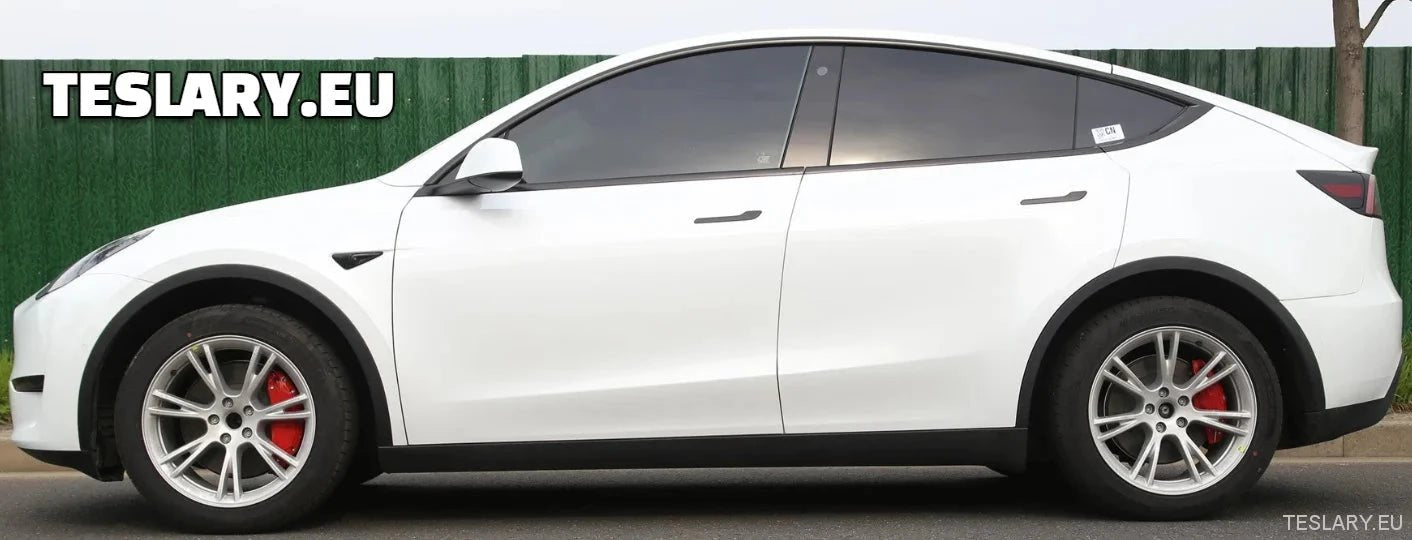 Tesla Model 3 / 3+ / Y Aluminium Brake Caliper Covers ( Set of 4 Pieces ) - TESLARY Tesla Shop Accessories Europe Nederlands Dublin Cork Ireland Deutschland Espana Alicante France Italia