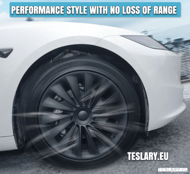 Tesla Model 3+ Highland 18" Blade Style Wheel Covers - Matte Black - TESLARY Tesla Shop Accessories Europe Nederlands Dublin Cork Ireland Deutschland Espana Alicante France Italia