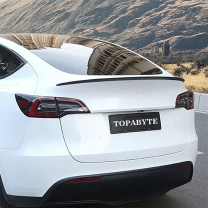 Tesla Model 3+ Highland 2024 Onwards 100% Real Carbon Fiber Rear Trunk Spoiler - TESLARY Tesla Shop Accessories Europe Nederlands Dublin Cork Ireland Deutschland Espana Alicante France Italia