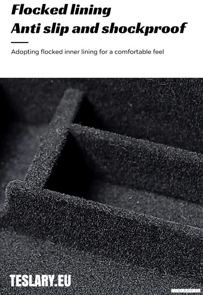 Tesla Model 3+ Highland Accessories 3 Pack Front & Rear Trays & Hidden Storage - TESLARY Tesla Shop Accessories Europe Nederlands Dublin Cork Ireland Deutschland Espana Alicante France Italia