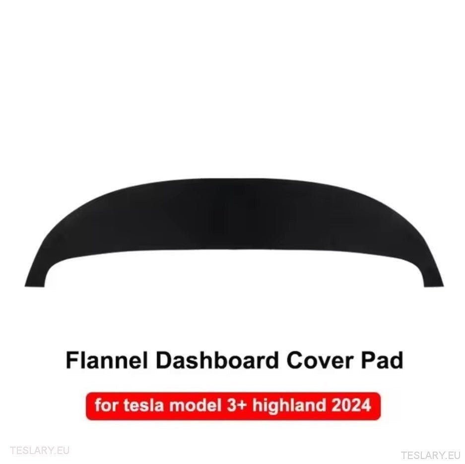 Tesla Model 3 Highland Dash Cover Mat - Tesla Shop Europe - TESLARY.IE Ireland - France boutique- Deutschland Geschäft- España comercio - Nederland winkel- TESLARY.IE
