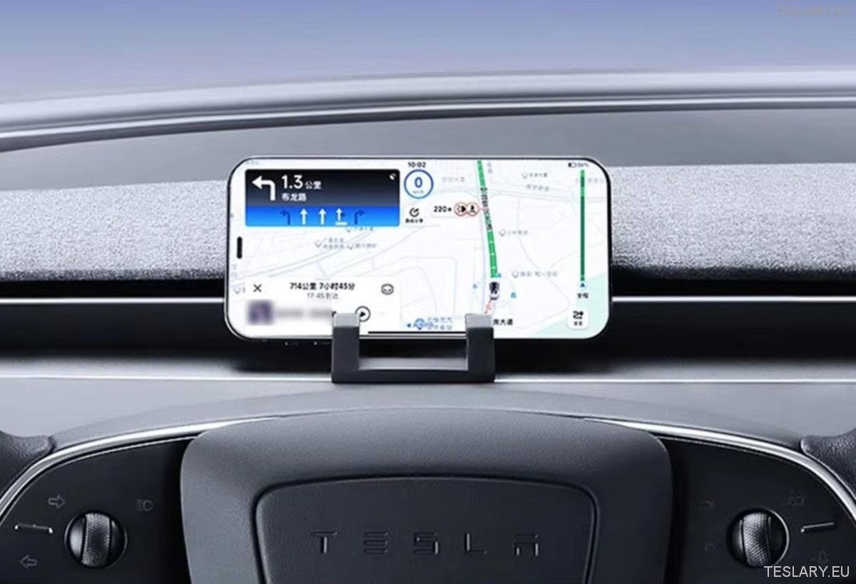 Tesla Model 3+ Highland Phone Holder for Dash - TESLARY Tesla Shop Accessories Europe Nederlands Ireland Deutschland Espana Alicante France Italia