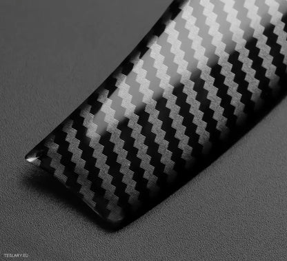 Tesla Model 3 Highland / Model Y Juniper Steering Wheel Carbon Fiber Black Style Kit