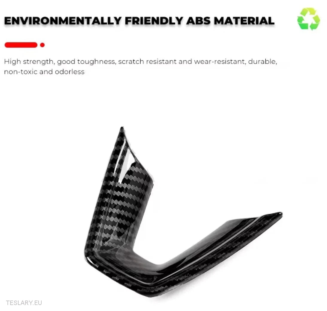 Tesla Model 3 Highland / Model Y Juniper Steering Wheel Decorative Trim