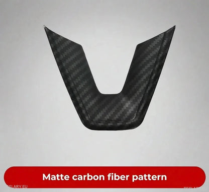 Tesla Model 3 Highland Steering Wheel Decorative Trim - TESLARY Tesla Shop Accessories Europe Nederlands Ireland Deutschland Espana Alicante France Italia