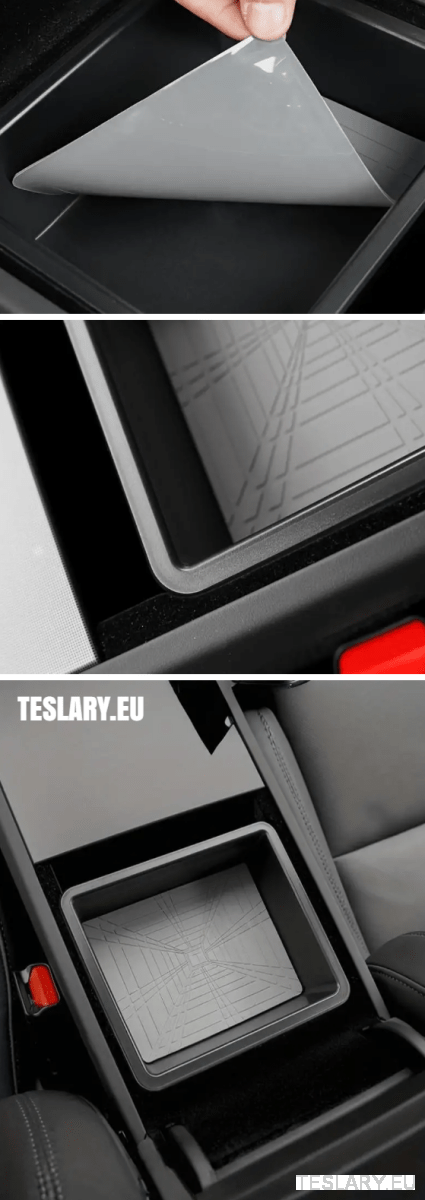 Tesla Model 3+ Highland & Tesla Model Y+ Juniper Central Storage Organisers Front & Rear - TESLARY Tesla Shop Accessories Europe Nederlands Dublin Cork Ireland Deutschland Espana Alicante France Italia