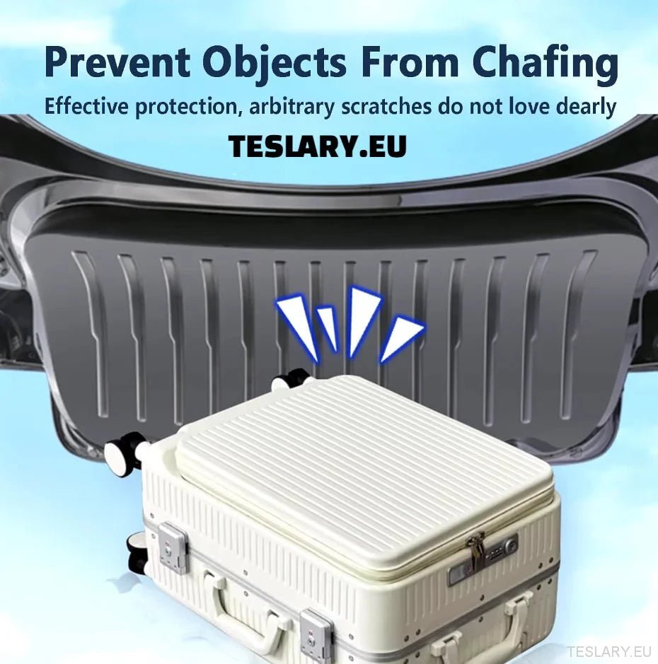 Tesla Model 3 Highland TPE Trunk Door Protector - TESLARY Tesla Shop Accessories Europe Nederlands Ireland Deutschland Espana Alicante France Italia