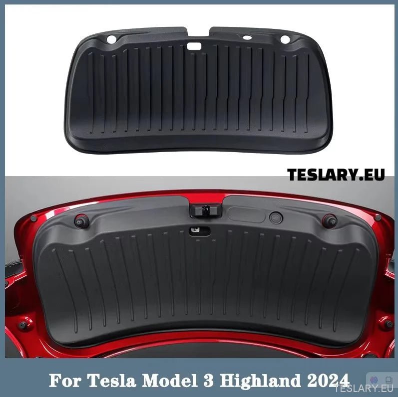 Tesla Model 3 Highland TPE Trunk Door Protector - TESLARY Tesla Shop Accessories Europe Nederlands Ireland Deutschland Espana Alicante France Italia