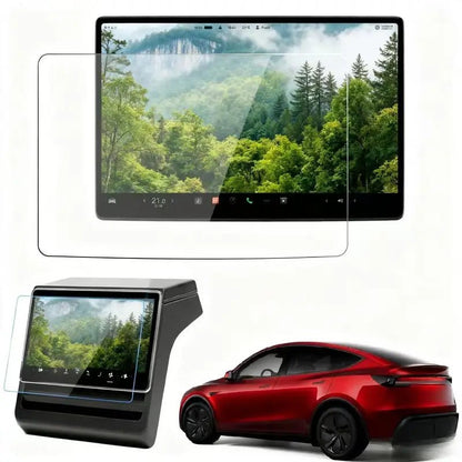Tesla Model 3+ Highland / Y Juniper Rear Screen Tempered Screen Protector - TESLARY Tesla Shop Accessories Europe Nederlands Dublin Cork Ireland Deutschland Espana Alicante France Italia