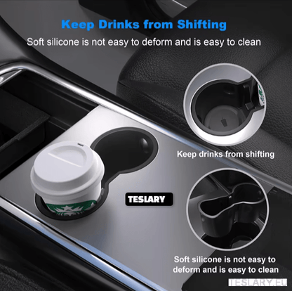 Tesla Model 3 / Y 2021 - 2024 Accessories Center Console Trays - TESLARY Tesla Shop Accessories Europe Nederlands Dublin Cork Ireland Deutschland Espana Alicante France Italia