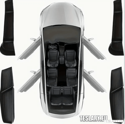 Tesla Model 3 / Y / 3+ Highland Door Organiser Protective Pockets Front & Rear - TESLARY Tesla Shop Accessories Europe Nederlands Dublin Cork Ireland Deutschland Espana Alicante France Italia