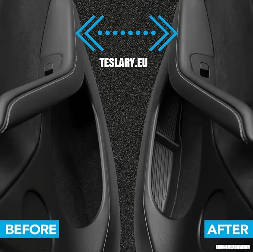 Tesla Model 3 / Y / 3+ Highland Door Organiser Protective Pockets Front & Rear - TESLARY Tesla Shop Accessories Europe Nederlands Dublin Cork Ireland Deutschland Espana Alicante France Italia