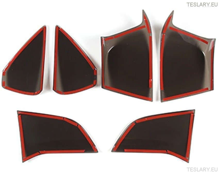 Tesla Model 3 / Y & 3+ Highland Tail Light Smoked Plastic Protective Covers - TESLARY Tesla Shop Accessories Europe Nederlands Ireland Deutschland Espana Alicante France Italia