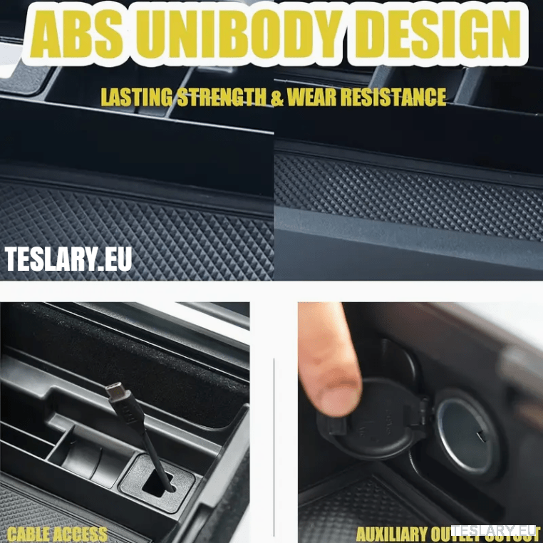 Tesla Model 3 / Y Accessories 5 Piece Organiser Package - TESLARY Tesla Shop Accessories Europe Nederlands Dublin Cork Ireland Deutschland Espana Alicante France Italia