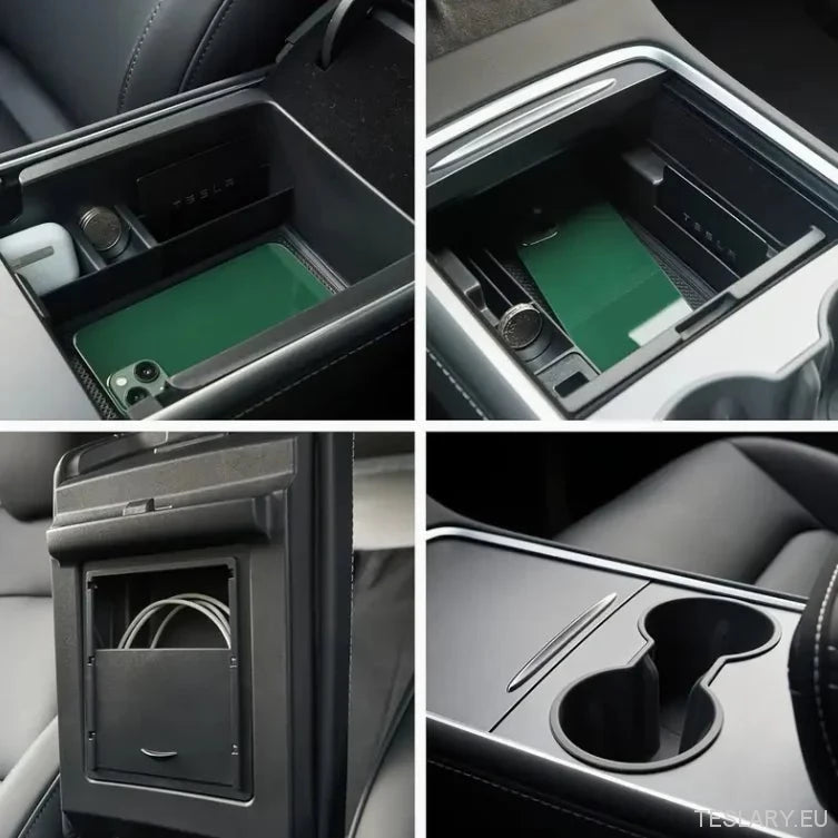 Tesla Model 3 / Y Accessories 5 Piece Organiser Package - TESLARY Tesla Shop Accessories Europe Nederlands Ireland Deutschland Espana Alicante France Italia