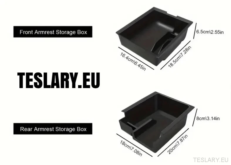 Tesla Model 3 / Y Centre Console Front Organiser Tray Flocked - TESLARY Tesla Shop Accessories Europe Nederlands Ireland Deutschland Espana Alicante France Italia