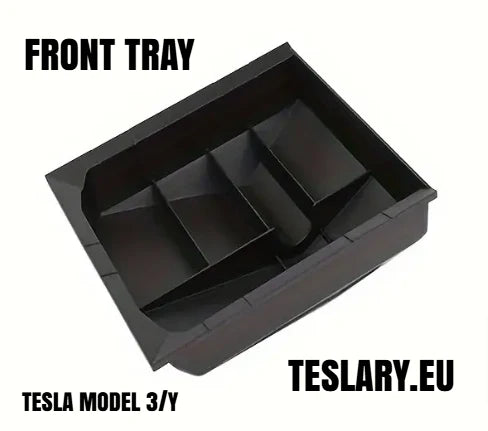 Tesla Model 3 / Y Centre Console Rear Organiser Trays Front & Rear Option