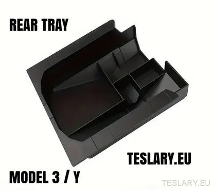 Tesla Model 3 / Y Centre Console Rear Organiser Trays Front & Rear Option - TESLARY Tesla Shop Accessories Europe Nederlands Ireland Deutschland Espana Alicante France Italia