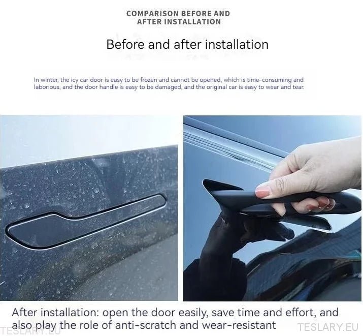 Tesla 3/Y Exterior Door Handles ( 4 PIECES ) -TESLARY.IE Tesla Shop Europe