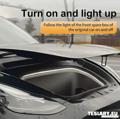 Tesla Model 3 / Y Front Frunk Led Bright White Light - TESLARY Tesla Shop Accessories Europe Nederlands Dublin Cork Ireland Deutschland Espana Alicante France Italia