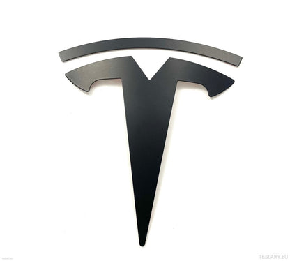 Tesla Model 3 / Y Front Logo Black , Carbon , Chrome , Red - TESLARY Tesla Shop Accessories Europe Nederlands Ireland Deutschland Espana Alicante France Italia