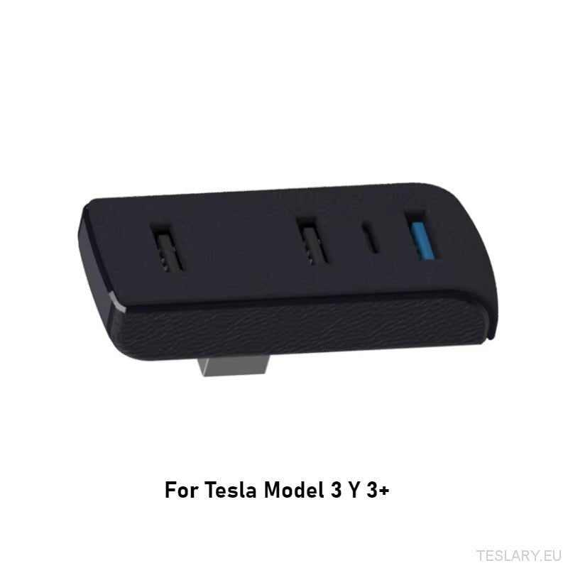 Tesla Model 3 / Y Glove Box USB Hub & Docking Station ( LEFT HAND DRIVE ONLY ) - TESLARY Tesla Shop Accessories Europe Nederlands Ireland Deutschland Espana Alicante France Italia