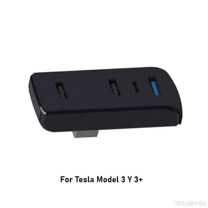 Tesla Model 3 / Y Glove Box USB Hub & Docking Station ( LEFT HAND DRIVE ONLY ) - TESLARY Tesla Shop Accessories Europe Nederlands Ireland Deutschland Espana Alicante France Italia