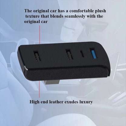 Tesla Model 3 / Y Glove Box USB Hub & Docking Station ( LEFT HAND DRIVE ONLY ) - TESLARY Tesla Shop Accessories Europe Nederlands Ireland Deutschland Espana Alicante France Italia