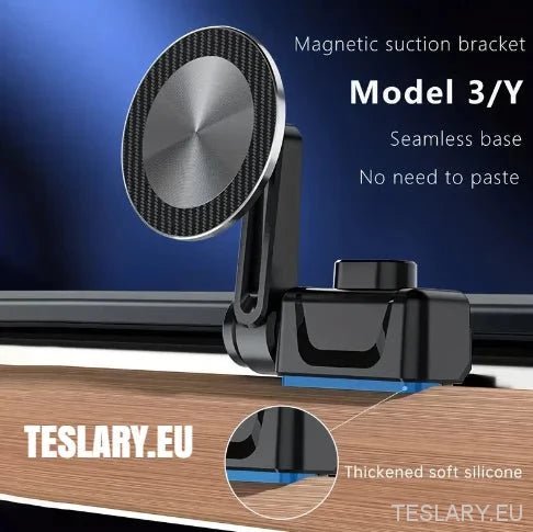 Tesla Model 3 / Y Magnetic Phone Holder 360 Degrees. - TESLARY Tesla Shop Accessories Europe Nederlands Ireland Deutschland Espana Alicante France Italia